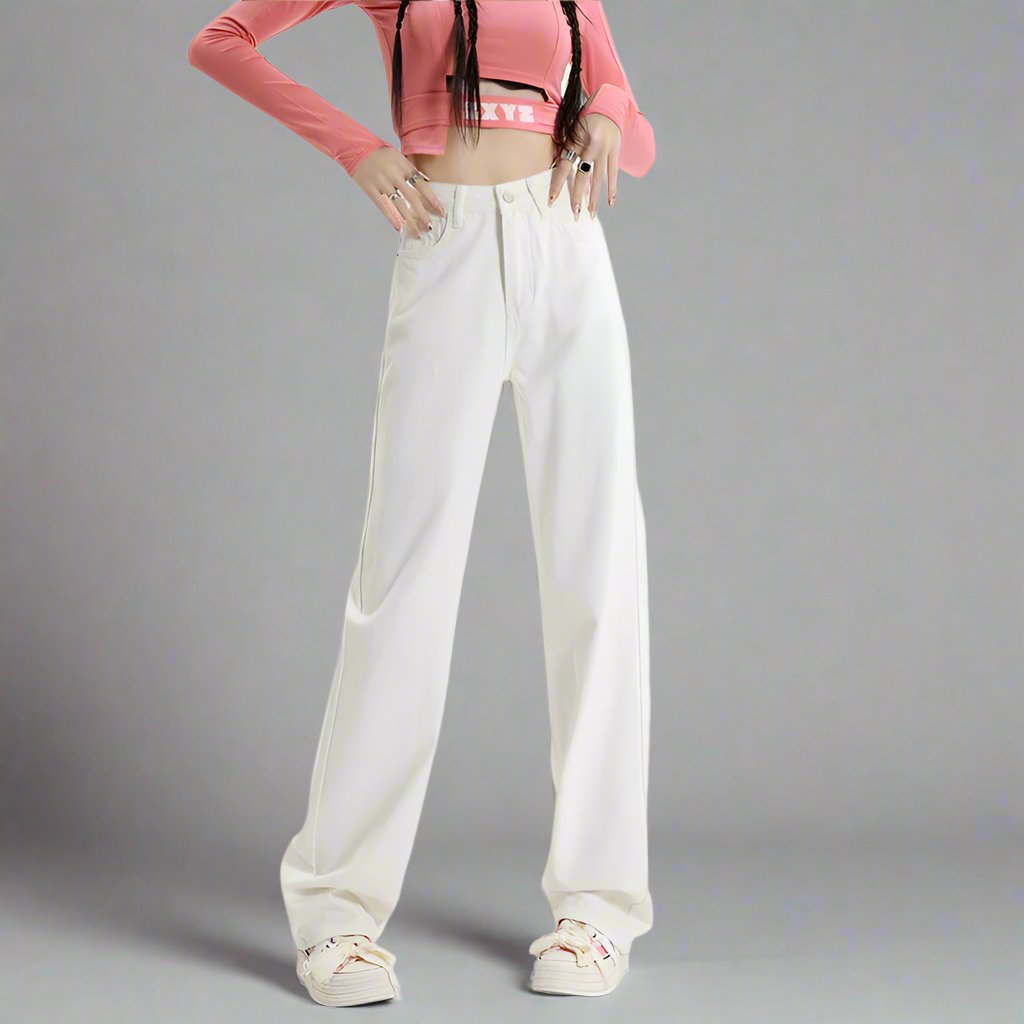 Trendy Wide Leg Pants - Bold Colors and Ultimate Comfort